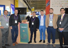 Team Decofrut. Team members traveled from different parts of the globe to attend Fruit Logistica Berlin.